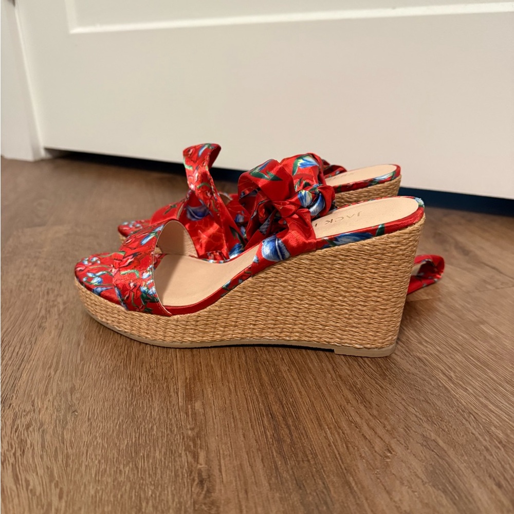 Jack Rogers Deirdre Scarf Wedges